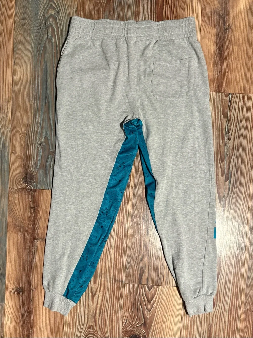 NBA Gray Sweatpants with Teal Charlotte Script